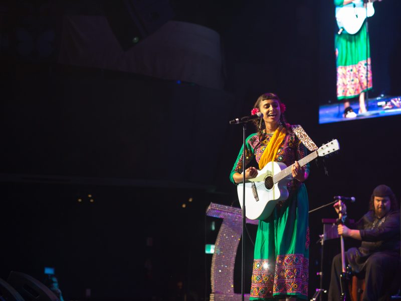 Juno Nominated Singer-Songwriter Alysha Brilla Performs