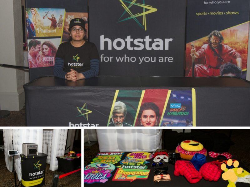 Presenting Sponsor HOTSTAR's Booth